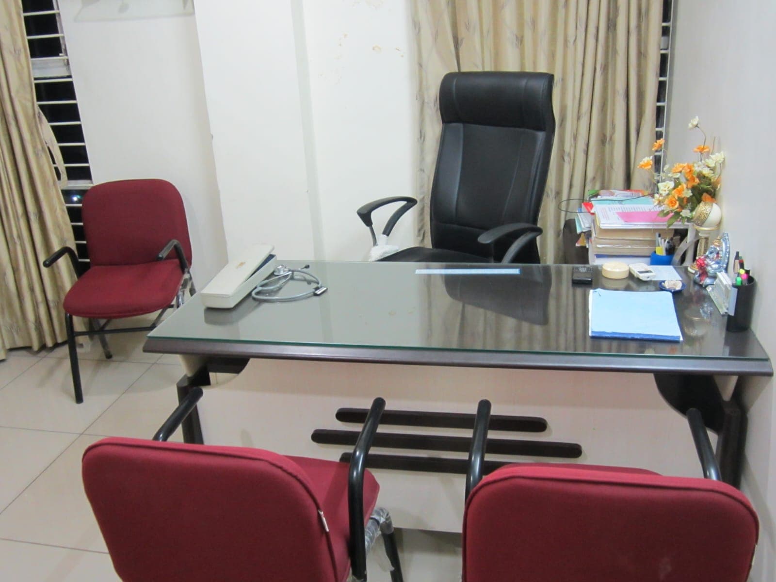 Doctor's consultation room